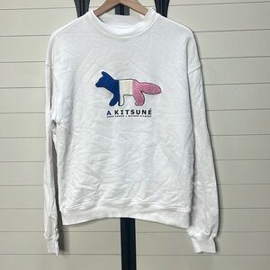 Ader Error X Maison Kitsune Collaboration Sweatsh… - image 1